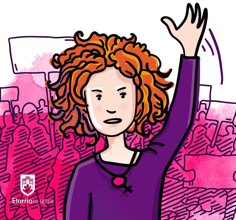 Hilabete osoa iraungo du Martxoaren 8aren inguruan Elorrion antolatutako egitaraua