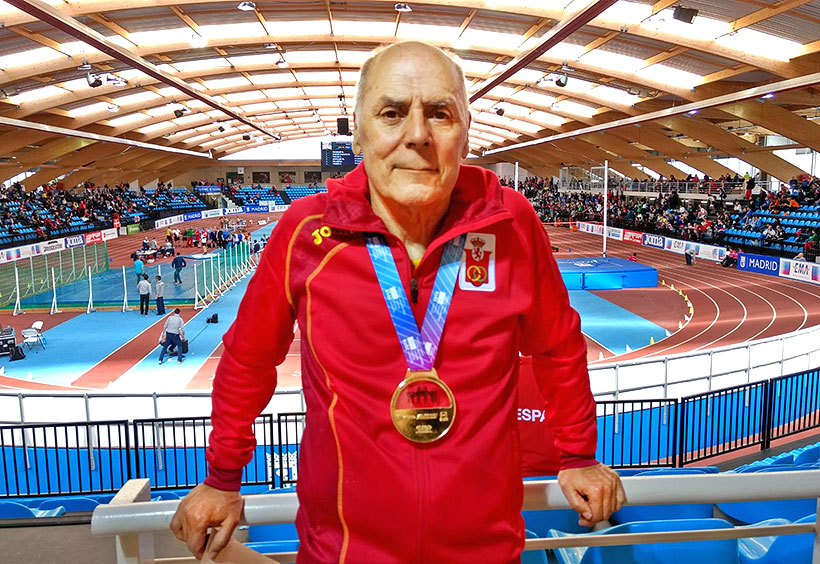 José Luis Romero suma un nuevo título europeo en 400 metros