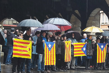 Concentraciones en Durangaldea para denunciar la «situación de excepción» que se vive en Catalunya