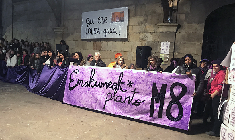 La pintada de un mural y una cacerolada darán comienzo a la huelga feminista en Durango