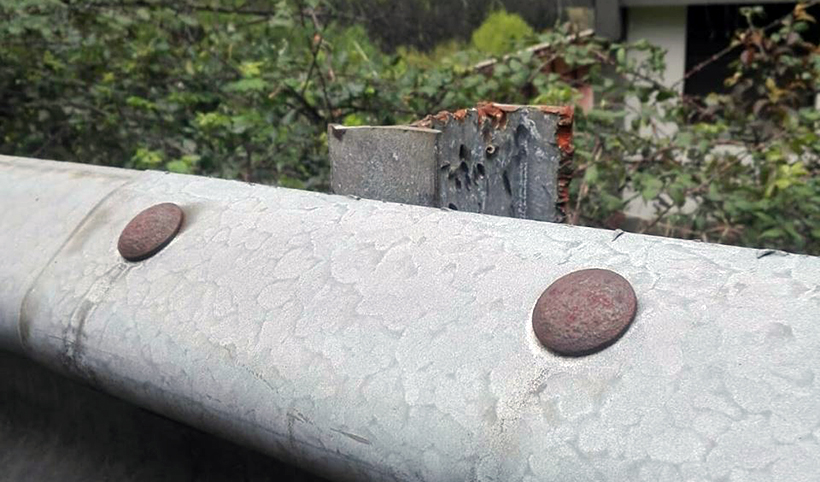 Preguntan en Juntas Generales por los guardarraíles de Goiuria tras el grave accidente de un joven triatleta