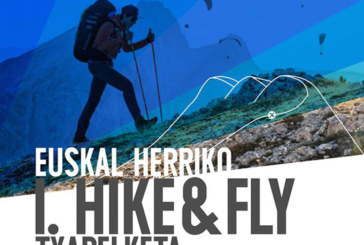 Euskal Herriko lehen ‘Hike & Fly’ txapelketa ospatuko da zapatuan