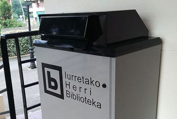 La biblioteca de Iurreta habilita un buzón para devolver los préstamos en cualquier horario