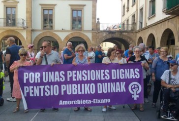Los pensionistas de Durangaldea preparan su otoño «más caliente»