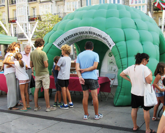 Amorebieta celebra esta tarde la jornada ‘Reciclar es lo nuestro’