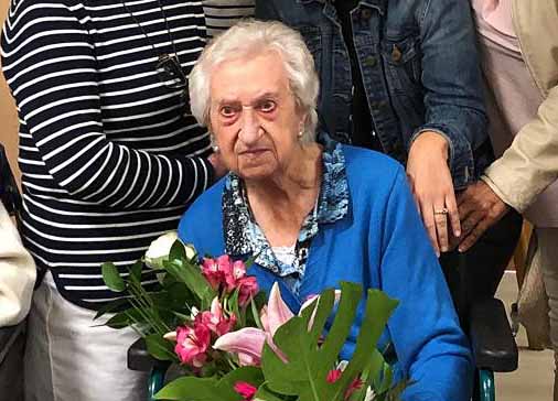 Zorionak, Mari Luisa!