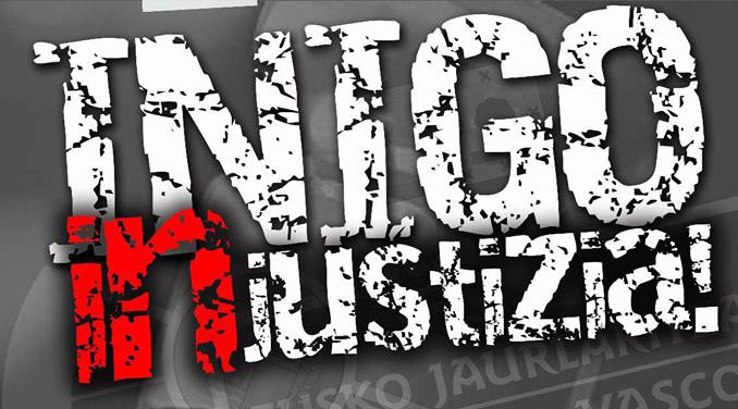 Una concentración denunciará en Durango la “injusticia” de la sentencia de Iñigo Cabacas