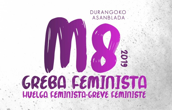 M8ko greba feminista antolatzeko bilerak egingo dituzte Andragunean
