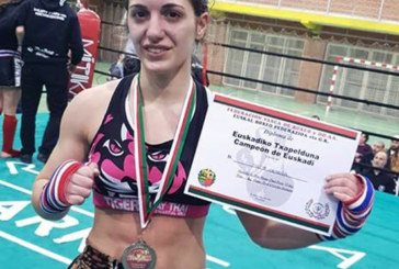 La elorriarra Marta Cámara logra el título de Euskadi de Muay Thai en su primer año en categoría elite