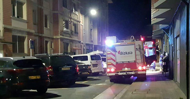 Un aviso por una fuga de gas en Matiena moviliza a efectivos de los Bomberos y la Ertzaintza