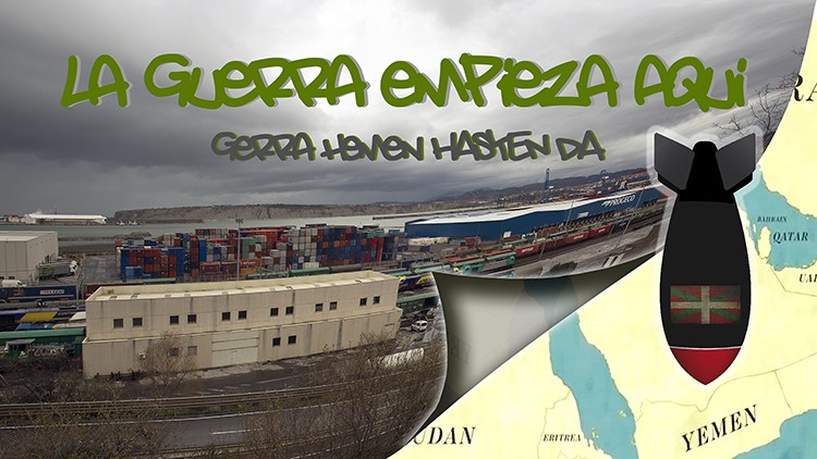 Ongi Etorri Errefuxiatuak proyecta esta tarde un documental sobre la industria armamentística vasca