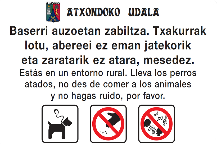 AtxondoBidegorrirakoSeinalea