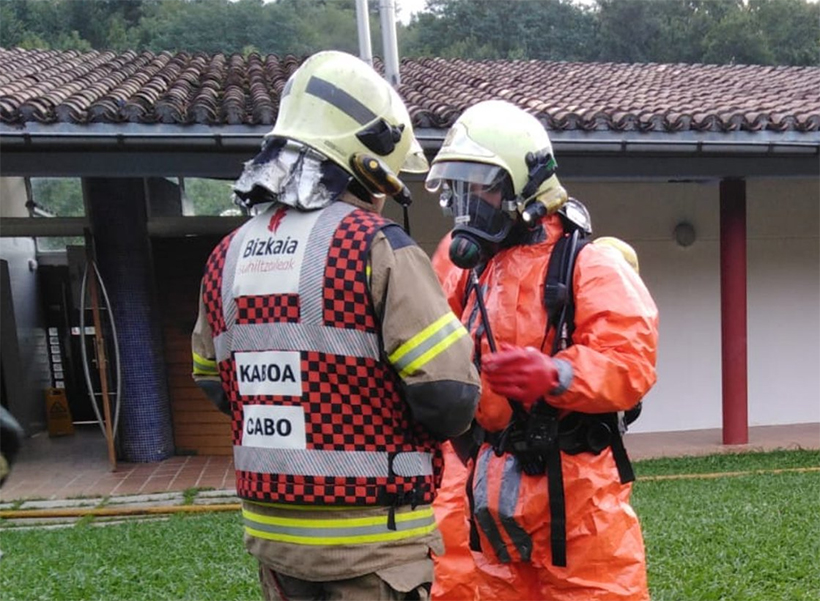 Las piscinas de Atxondo han recuperado la normalidad tras el escape de cloro detectado ayer