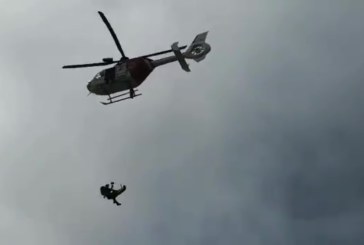 Rescatan a un montañero tras sufrir una caída en el Anboto