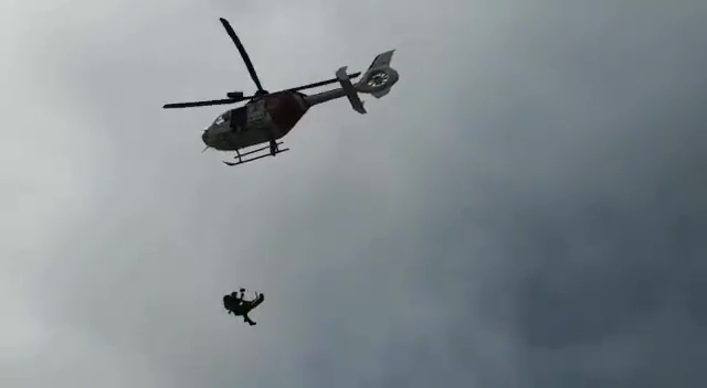 Rescatan a un montañero tras sufrir una caída en el Anboto
