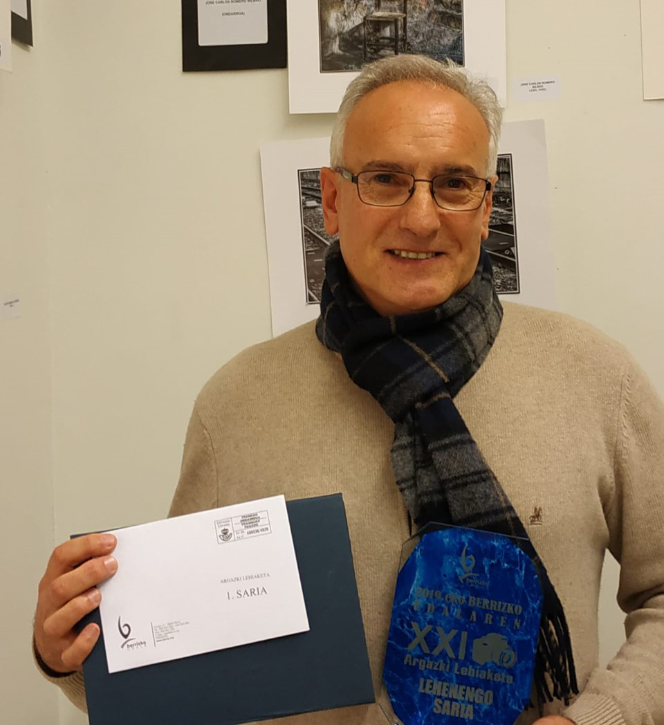 Las fotos de José Carlos Romero, Víctor Uriarte e Iñigo Unzueta, premiadas en Berriz