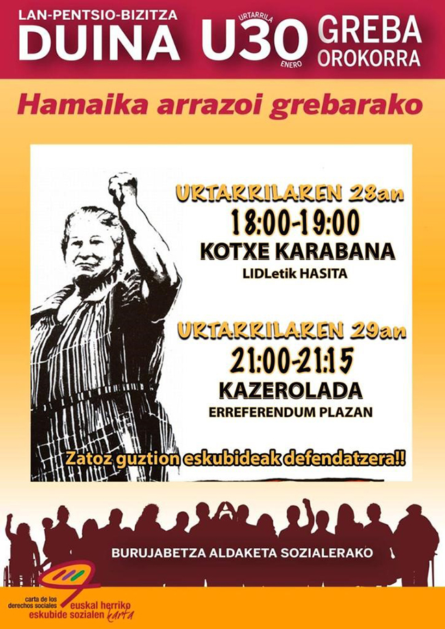 DurangaldeaU30Greba-ZornotzaAurrekoEgunak