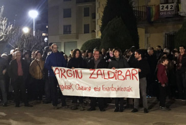 Movilizaciones ruidosas ante la «preocupación» e «indignación» por el desprendimiento de Zaldibar
