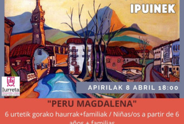 Peru Magdalenak ‘Anbotopeko ipuinek’ kontatuko ditu arratsaldean internetetik