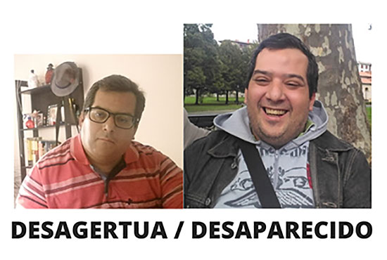 Buscan a un hombre de 40 años desaparecido en Zaldibar