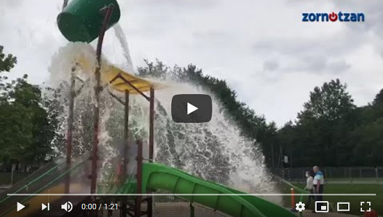 ¿Quieres saber cómo son los juegos acuáticos de Amorebieta?