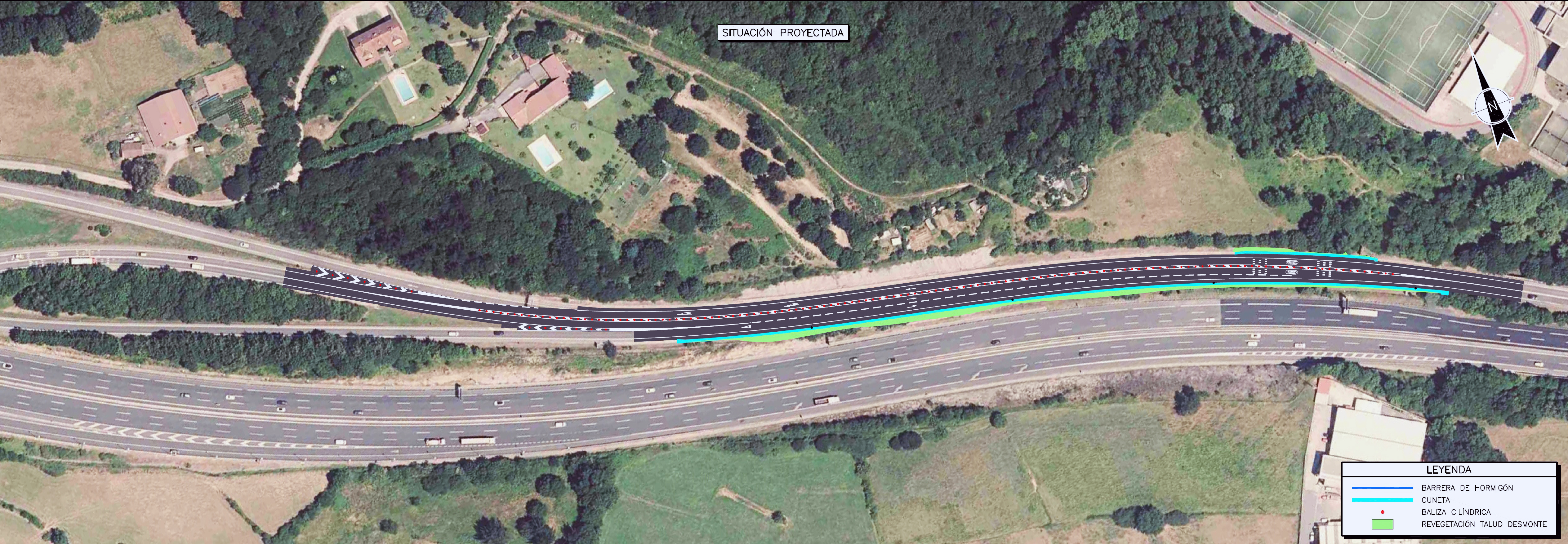 La Diputación inicia las obras de mejora de la N-634 entre Amorebieta y el polígono Boroa