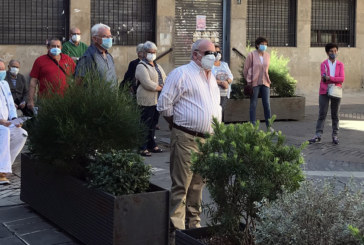 Los pensionistas de Durangaldea aseguran que «nos sobran razones para ocupar las plazas»