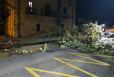 La borrasca ‘Bárbara’ azota Durangaldea con rachas de viento de hasta 172,2 kilómetros por hora