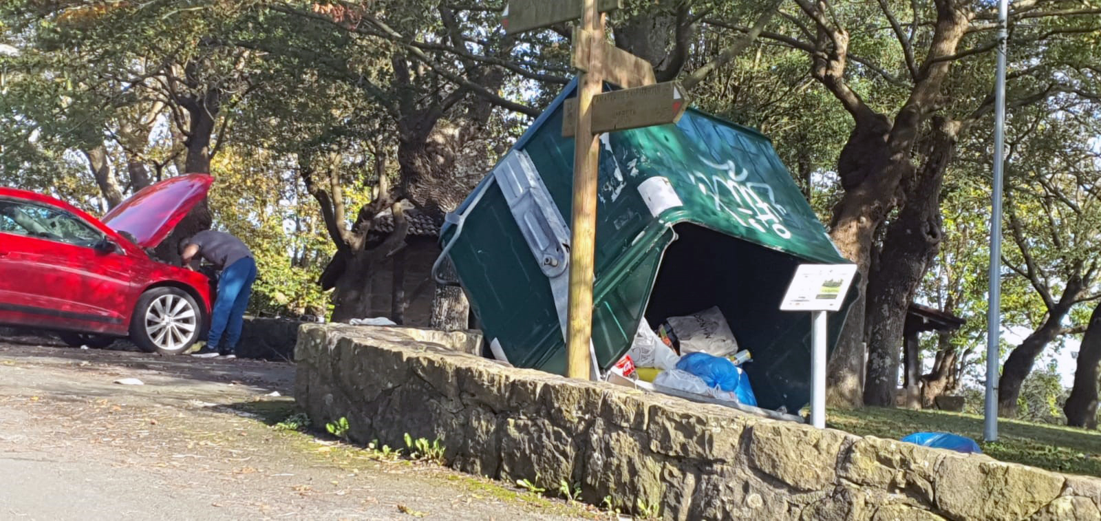 Momoition egiten diren festen ondoren agertzen diren kaleteak salatu ditu Garaiko alkateak