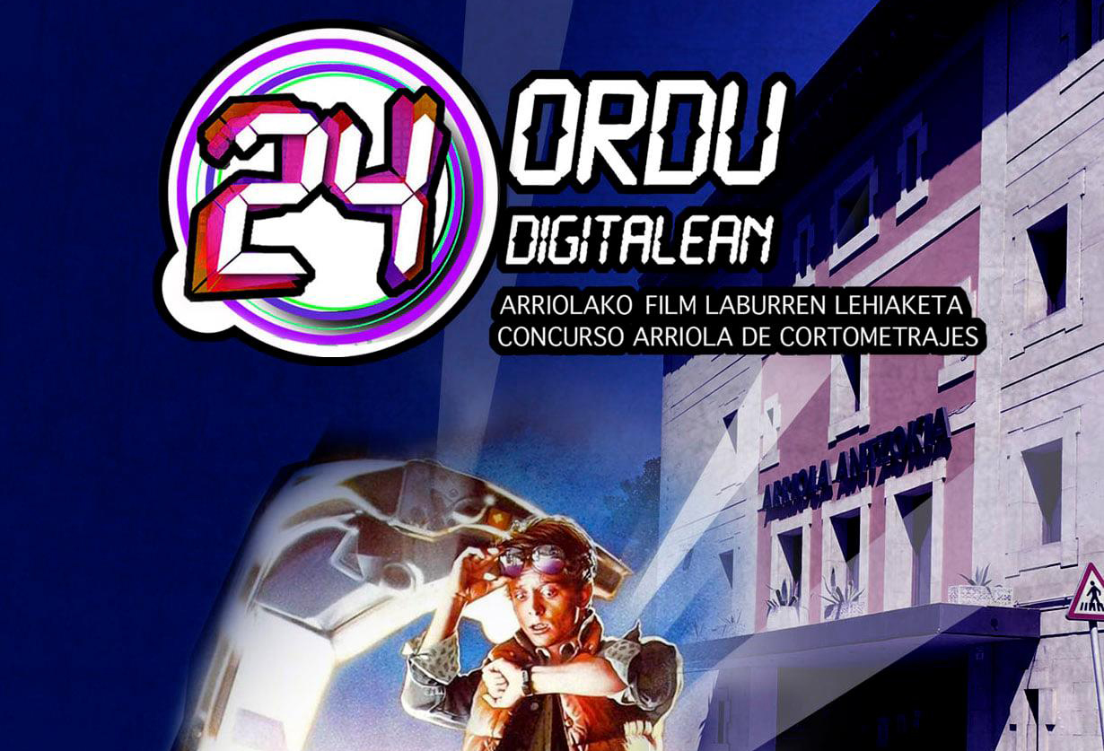 Gaur hasten den Arriolako 24 Ordu Digitalean lehiaketako pelikulak bihar 19:30ean emango dira