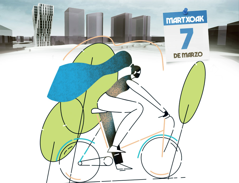 Erabaki organiza una marcha en bicicleta por Durango