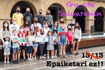 Una manifestación de apoyo a Saioa Agirre y contra el macrojuicio 13/13 recorrerá mañana Amorebieta