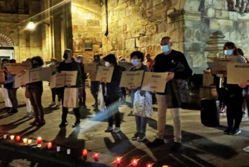 Andereak recordará hoy con velas a las víctimas de la violencia machista en su última concentración del año