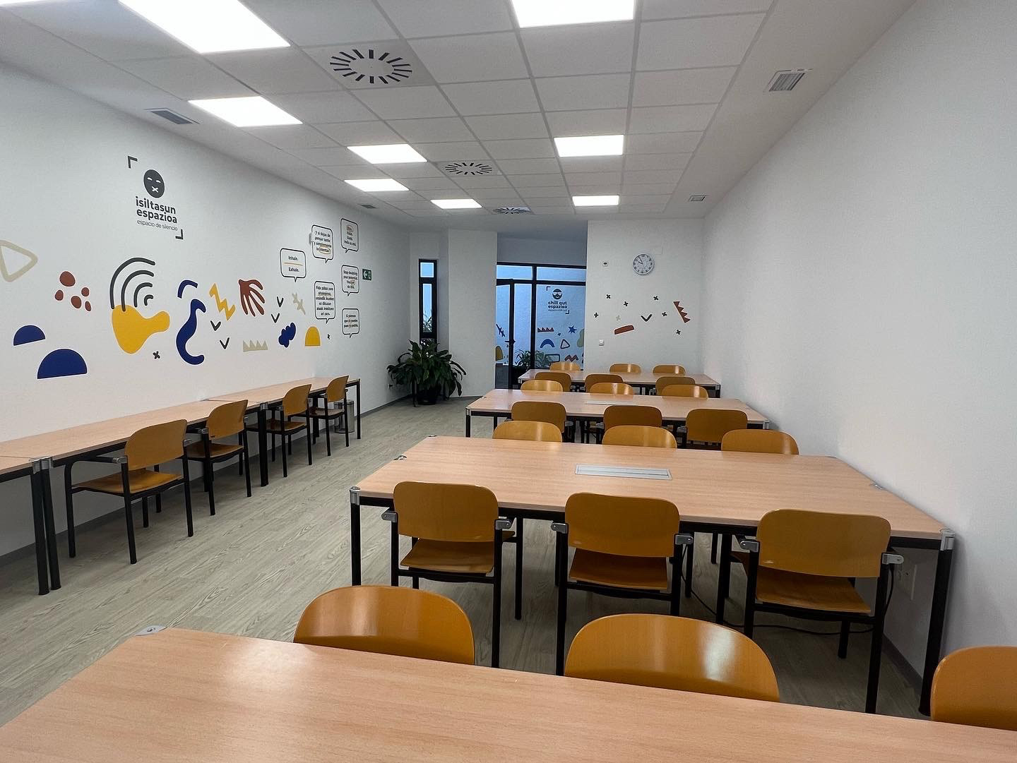 Iurretako Udalak ikasgela berria ireki du Bixente Kapanaga kalean