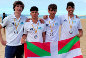 Medalla de bronce para los juniors del Tabira en el Campeonato de España de salvamento