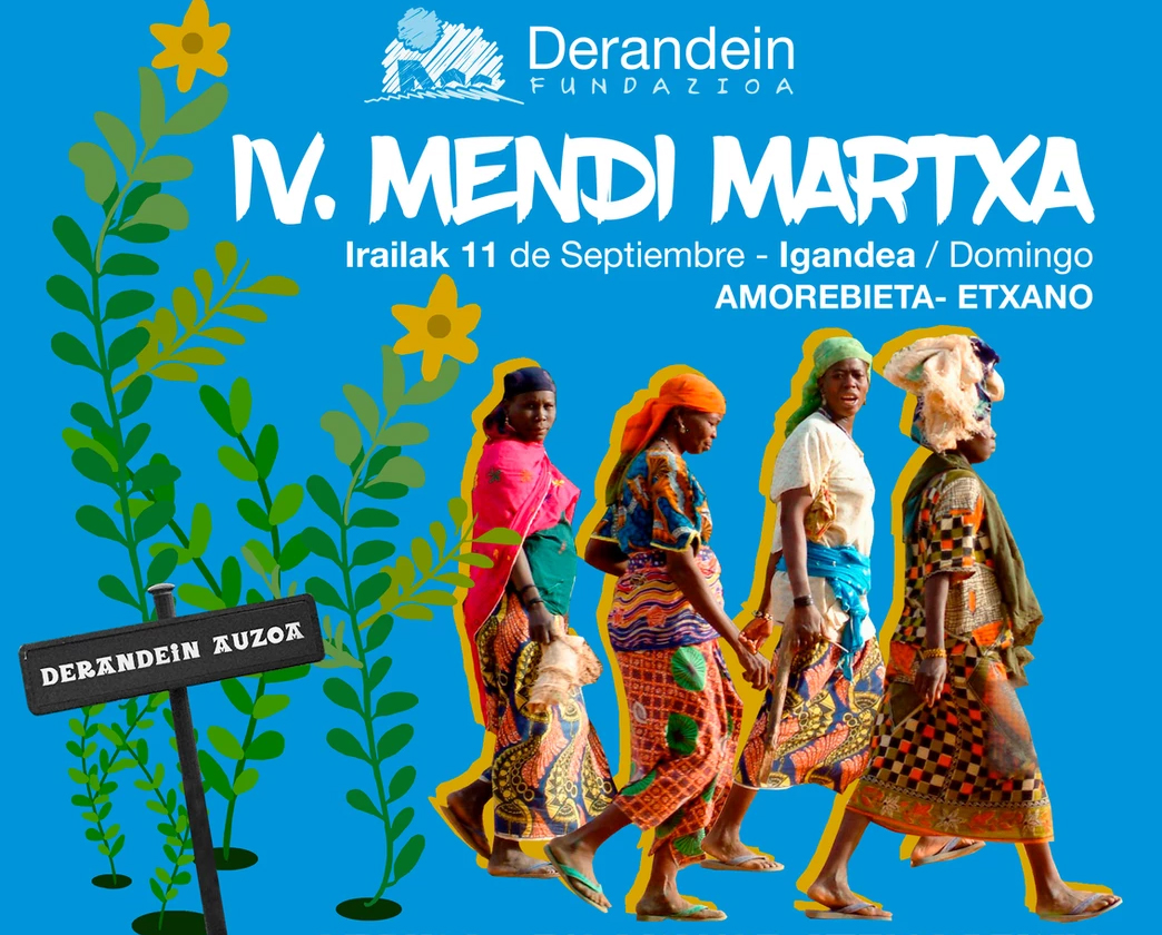 Derandeinen IV. Mendi Martxak zazpi kilometroko ibilbidea osatuko du domekan Zornotza inguruan