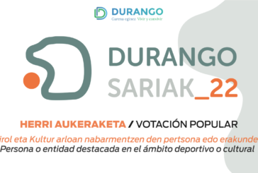 Conoce qué asociaciones y personas optan a los ‘Durango Sariak’