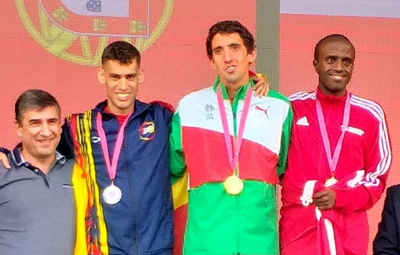 Asier Agirre, subcampeón del mundo en media maratón