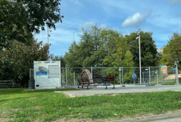 El Ayuntamiento de Amorebieta renueva el puente peatonal del entorno de Gure Kirolak