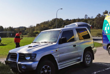 Un hombre de 69 años sufre una caída en Urkiola y es evacuado en helicóptero al hospital de Cruces