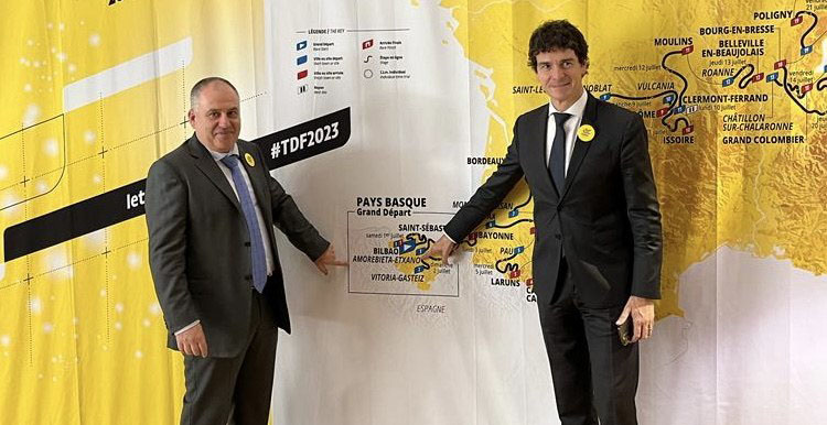 La salida de etapa del Tour será un “evento histórico” para Amorebieta