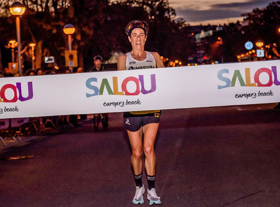 Gurutze Frades logra su segunda victoria consecutiva en la Media Maratón de Salou