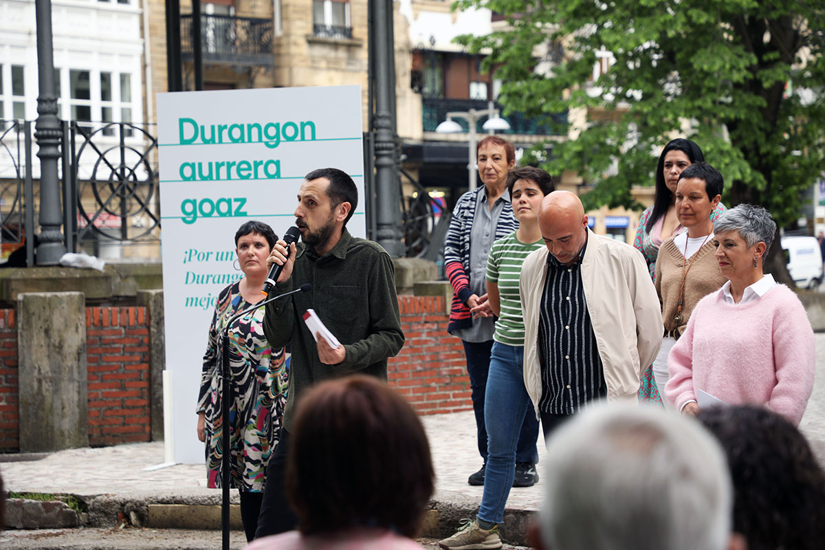 EH Bildu presenta una candidatura electoral comprometida “con el cambio y el progreso” en Durango