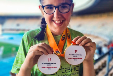 La abadiñarra Uxue Ortiz triunfa en el Campeonato de España con dos oros en 100 y 200 metros