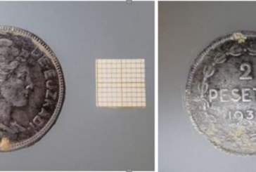 Encuentran restos de combatientes y una moneda de 2 pesetas de 1937 en el cementerio de Amorebieta