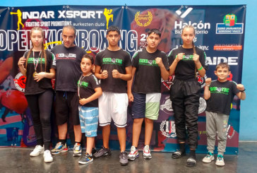 El Fexmack Abadiño se trae 8 medallas de los Open de Bizkaia y Elorrio de kickboxing