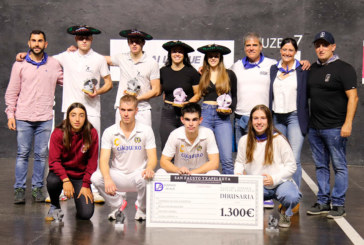 El Torneo San Fausto de cesta punta celebra sus finales con un frontón Ezkurdi lleno “hasta la bandera”