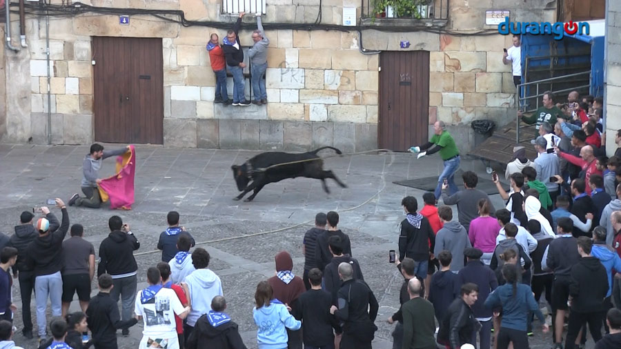Dos traslados al ambulatorio y dos atenciones leves en las ‘zezenak dira’ de esta mañana