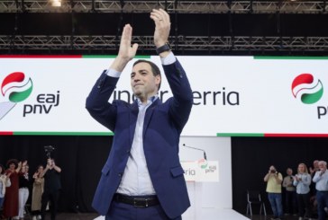 La asamblea de EAJ-PNV proclama a Imanol Pradales candidato a lehendakari en Durango