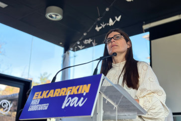 Podemos arropa a Gorrotxategi como candidata a lehendakari